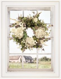 Trendy Decor 4U "Pleasant View" Framed Wall Art; Modern Home Decor Framed Print for Living Room; Bedroom & Farmhouse Wall Decoration by Lori Deiter