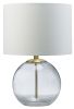 Ashley Samder Clear/Brass Finish Contemporary Table Lamp L430744