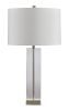 Ashley Teelsen Clear/Gold Finish Contemporary Table Lamp L428184