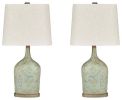 Ashley Maribeth Sage Casual Table Lamp (Set of 2) L243244