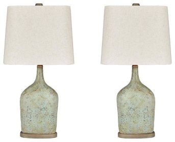 Ashley Maribeth Sage Casual Table Lamp (Set of 2) L243244