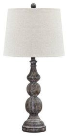 Ashley Mair Antique Black Casual Table Lamp (Set of 2) L276014