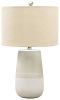 Ashley Shavon Beige+White Casual Table Lamp L100724