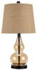 Ashley Makana Champagne+Black Casual Table Lamp L431524
