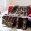 Onitiva - [Tiger Stripes -A] Patchwork Throw Blanket (50 by 70 inches) - onitiva-blk-011