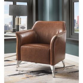 Teague Accent Chair in Brown PU XH - 59521