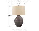 Ashley Olinger Brown Casual Table Lamp L207404