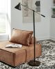 Ashley Garville Black+Gold Finish Contemporary Floor Lamp L734341