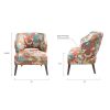 [Only support Drop Shipping Buyer] Open Back Accent Chair - as Pic