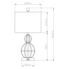 Geelke Metal USB Desk Lamp (Set of 2)