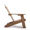 TALE Adirondack Chair Backyard Outdoor Furniture Painted Seating with Cup Holder Plastic Wood for Lawn Patio Deck Garden