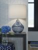 Ashley Lemmitt Navy Contemporary Table Lamp L430784