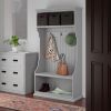 Melanie 3-Pc Foldable Woven Fiber Basket Set, Chocolate