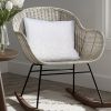 Hugo 20 x 20 Square Accent Throw Pillow; Embroidered Geometric Abstract Pattern; With Filler; White - as Pic