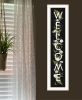 "Welcome Sign I" by House Fenway; Ready to Hang Framed Print; White Frame - as Pic