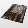 Onitiva - [Tiger Stripes -A] Patchwork Throw Blanket (50 by 70 inches) - onitiva-blk-011