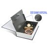 Dictionary Safe Secret Diversion Book Metal Box with Key Lock Enough Capacity - Blue