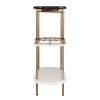 Dagney Wine/ Bar Table w/ Glassware Storage