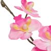 vidaXL Artificial Orchid Plant with Pot 11.8" Pink
