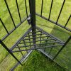 13x10 Outdoor Patio Gazebo Canopy Tent With Ventilated Double Roof And Mosquito net(Detachable Mesh Screen On All Sides); Gray Top