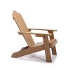 TALE Adirondack Chair Backyard Outdoor Furniture Painted Seating with Cup Holder Plastic Wood for Lawn Patio Deck Garden