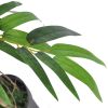 vidaXL Artificial Bamboo Plant Twiggy with Pot 35.4"