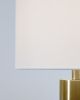 Ashley Samney Gold Finish/White Contemporary Table Lamp (Set of 2) L208394