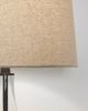 Ashley Travisburg Clear/Black Casual Table Lamp (Set of 2) L430814