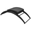GO Patio Wicker Sun Lounger; PE Rattan Foldable Chaise Lounger with Removable Cushion and Bolster Pillow; Black Wicker and Beige Cushion