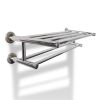 Stainless Steel Towel Rack 6 Tubes - Silver