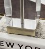 Ashley Teelsen Clear/Gold Finish Contemporary Table Lamp L428184