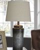 Ashley Norbert Gray Casual Table Lamp (Set of 2) L204064