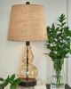 Ashley Makana Champagne+Black Casual Table Lamp L431524