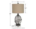Ashley Manasa Dark Brown Casual Table Lamp L204164