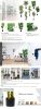 110cm open smile Artificial Tree-Faux Tropical Fake Plan  Aritificial Tree for Home Decor - Living Room;  Garden;  Office Indoor/Outdoor;  110cm