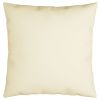 vidaXL Throw Pillows 4 pcs Cream 23.6"x23.6" Fabric