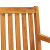 vidaXL Patio Bench 59.1" Solid Acacia Wood - Brown