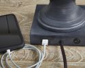 Ashley Samland Gray Blue Traditional Table Lamp (Set of 2) L208384