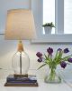 Ashley Clayleigh Clear/Brown Casual Table Lamp (Set of 2) L431564