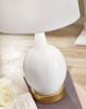 Ashley Arlomore White Contemporary Table Lamp L431544