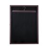 Jersey Display Frame Case;  Acrylic Wooden Shadow Box with Hanger;  Home Decor for Basketball;  Baseball;  Hockey Sport Shirt - Dark Brown