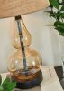 Ashley Makana Champagne+Black Casual Table Lamp L431524