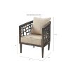 [Only support Drop Shipping Buyer] Crackle Accent Chair