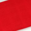 Blancho [Fiery Red] 100% Cotton Thermal Cellular Throw Blanket (46 by 59 inches) - LD-BLK007-RED