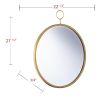 Lorena Decorative Wall Mirror â€“ Antique Bronze
