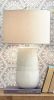 Ashley Shavon Beige+White Casual Table Lamp L100724