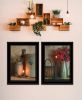 Trendy Decor 4U "Country Candlelight Collection" Framed Wall Art; Modern Home Decor Framed Print for Living Room; Bedroom & Farmhouse Wall Decoration