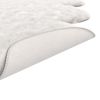 White Faux Fur Area Rug 6x7.5