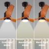 Quiet 52' Wood Ceiling Fans with Lights and Remote Moisture-proof Outdoor Ceiling Fan for Patios; 6 Speeds Ceiling Fan for Living Bedroom Kitchen; 3 L