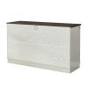 Buffet Sideboard/TV Stand / Storage Cabinet with 2 Sliding Barn Doors